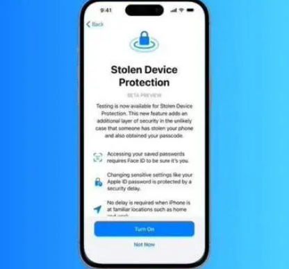 溧水苹果授权维修店分享被盗设备保护功能开启方法 