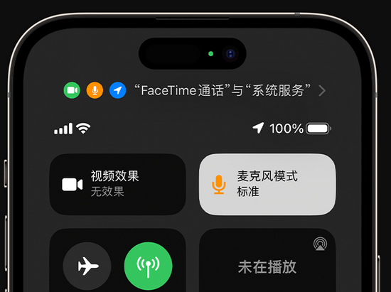 溧水苹果授权维修网点分享iPhone在通话时让你的声音更清晰 