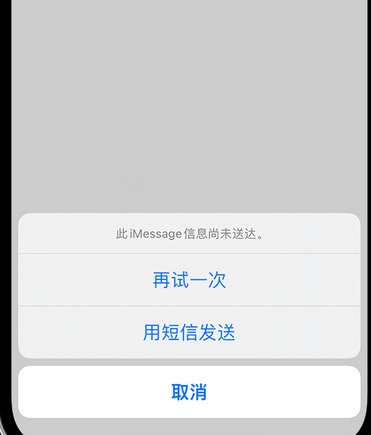 溧水apple维修iPhone上无法正常发送iMessage信息