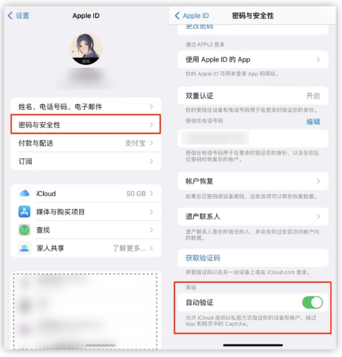 溧水苹果手机维修分享iOS 16 自动验证功能开启方法 