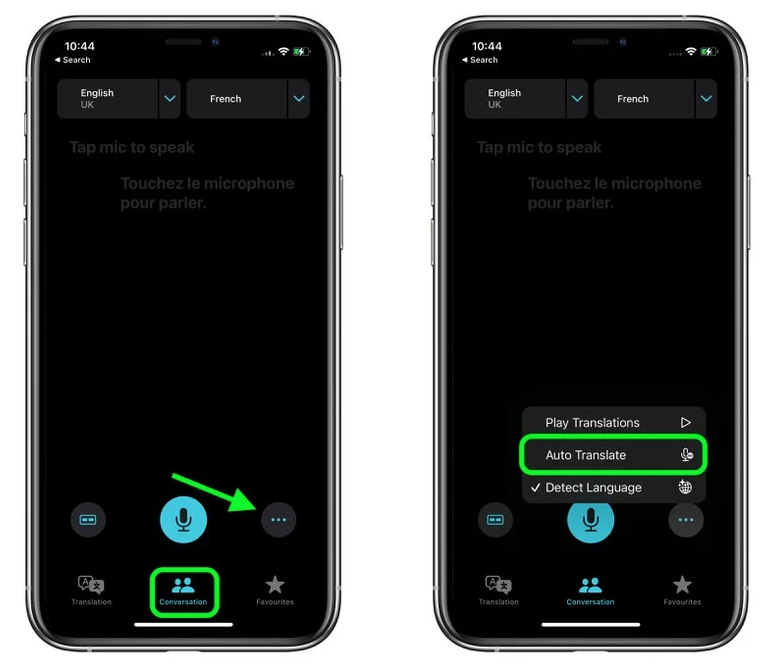 溧水苹果手机维修分享iOS 15 “翻译” App 新改进 
