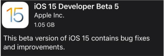 溧水苹果手机维修分享如何升级到iOS15.0 beta5 